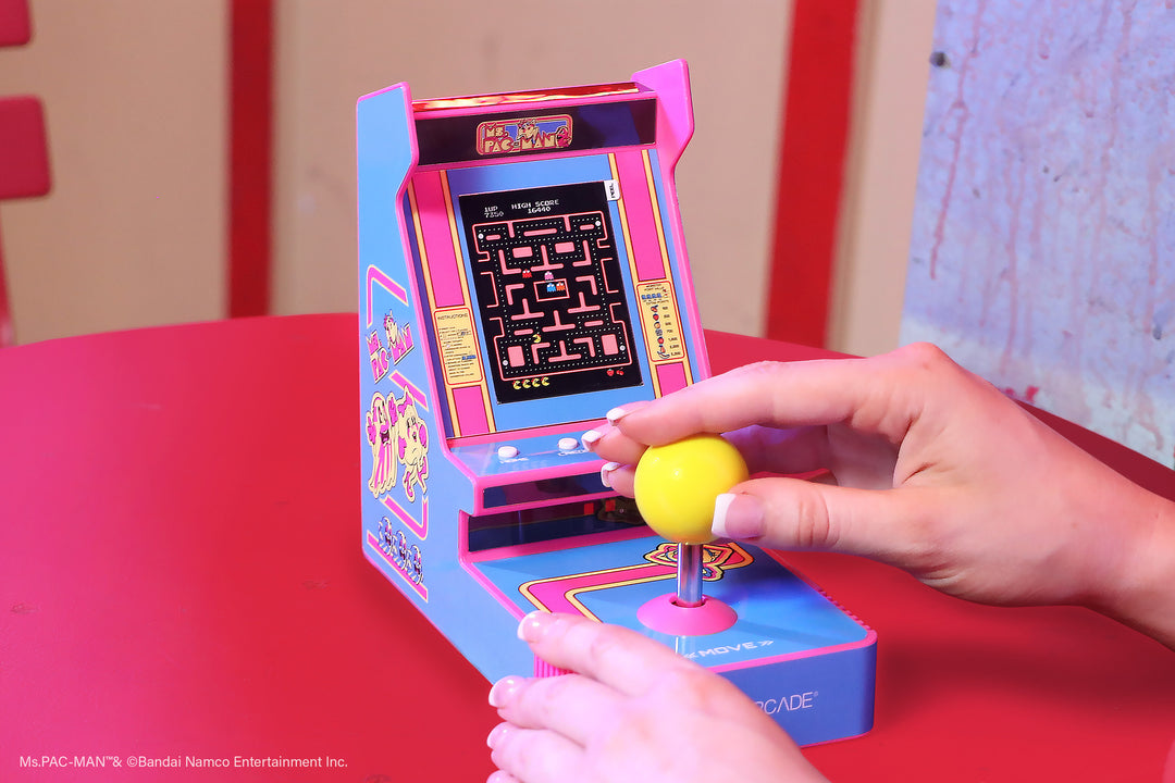 Ms. PAC-MAN Joystick Player