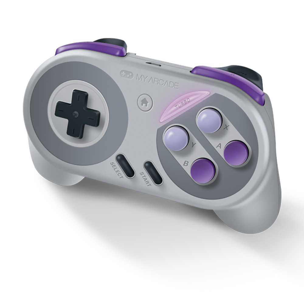 Super GamePad for SNES Classic Edition front angle view