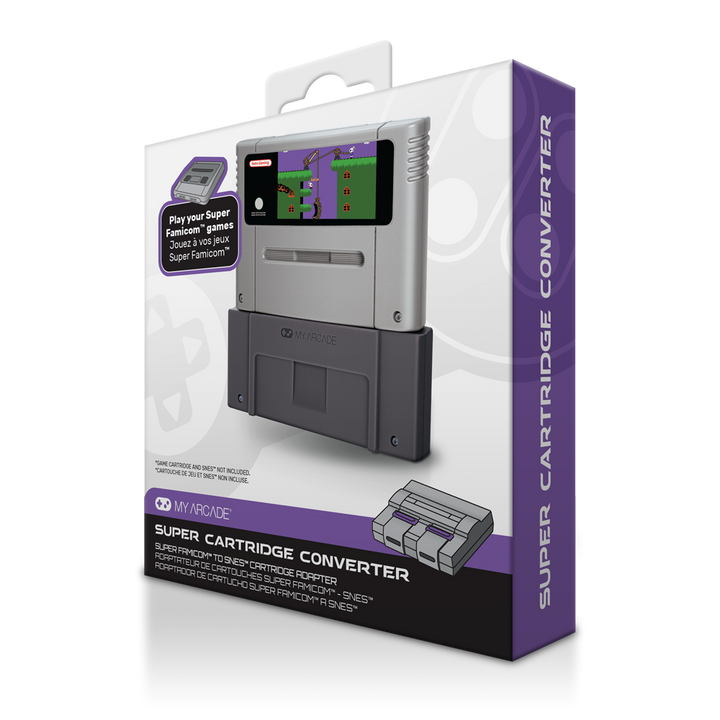 Super Cartridge Converter for SNES package front